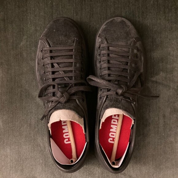 Camper Pelotas Soller Grey Nubuck & Leather Mens 6.5/Womens 8 - NEW in box